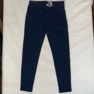 Betabrand Small Pants New Jeans Stretch Blue Womens Mid Rise